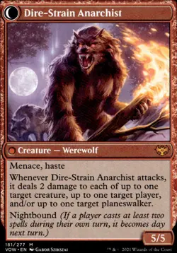 Innistrad: Crimson Vow #181 Volatile Arsonist - Image 1