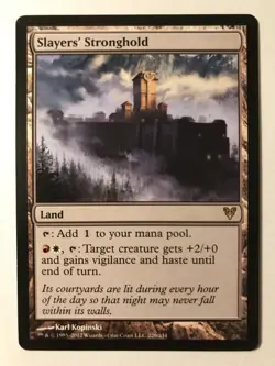 SLAYER'S STRONGHOLD Avacyn Restored MTG Magic the Gathering NM - Image 1
