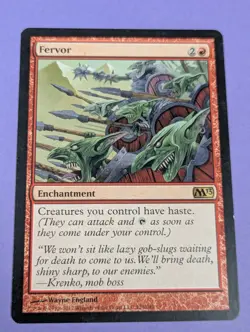 MTG Magic the Gathering: Magic 2013: Fervor #129/249 Rare - LP - Image 1