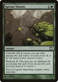 Sprout Swarm - Future Sight - MTG - Image 1