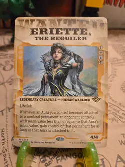 MTG Eriette, the Beguiler Outlaws of Thunder Junction Regular Showcase Rare NM - Image 1