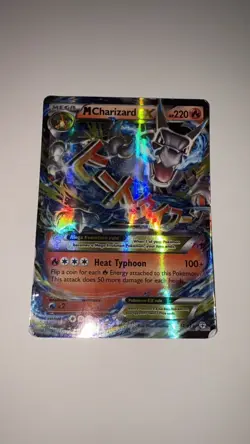 Pokemon TCG Mega Charizard EX Generations Holo Rare Card 12/83 - Image 1