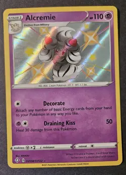 Alcremie SV058/SV122 Shining Fates Holo Pokemon Card - NM Fast Shipping - Image 1