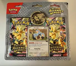 Ascended Heroes 2 Pack Blister (Komala Promo) Pokemon - Image 1