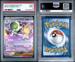 Pokemon TCG Mega Gardevoir EX Mega Evolution PSA 9 Mint - Image 3