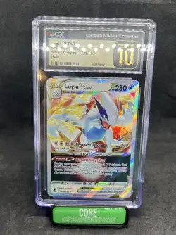 Pokemon Lugia VSTAR Silver Tempest 139/195 CGC Pristine 10 - Image 2