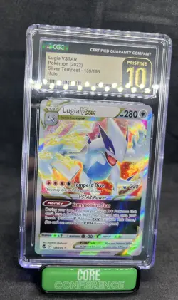 Pokemon Lugia VSTAR Silver Tempest 139/195 CGC Pristine 10 - Image 3