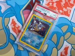 Dark Gyarados - 2000 Pokemon Rocket Holo Unlimited Promo Vintage WOTC - PSA 9 - Image 1