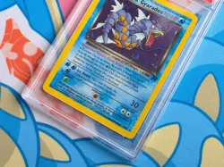 Dark Gyarados - 2000 Pokemon Rocket Holo Unlimited Promo Vintage WOTC - PSA 9 - Image 4
