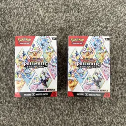 Pokemon TCG Prismatic Evolutions Booster Bundle - New & Sealed x2 - Image 1