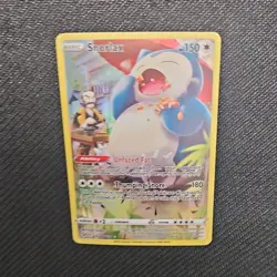 Pokemon TCG Snorlax TG10/TG30 Lost Origin Trainer Gallery Full Art Holo 2022 - Image 1