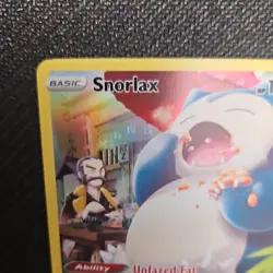 Pokemon TCG Snorlax TG10/TG30 Lost Origin Trainer Gallery Full Art Holo 2022 - Image 3