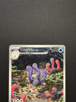 Pokemon TCG Wugtrio 224/091 Sv: Paldean Fates Illustration Rare Near Mint - Image 3