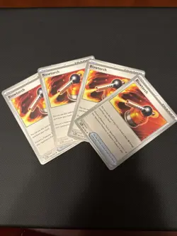 4x Blowtorch 086/094 Playset x4 Phantasmal Flames Pokemon TCG NM - Image 1