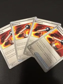 4x Blowtorch 086/094 Playset x4 Phantasmal Flames Pokemon TCG NM - Image 2