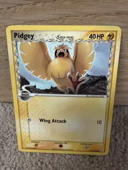 Pokemon TCG Pidgey EX Holon Phantoms 77/110 Regular Common Non Holo - NM/LP - Image 1