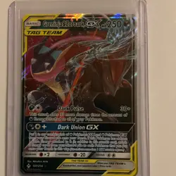 Pokemon Greninja & Zoroark GX TAG TEAM Ultra Rare Holo 107/214 SM-Unbroken Bonds - Image 1