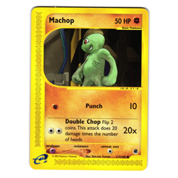 MACHOP 117/165 EXPEDITION BASE SET POKEMON TCG - Image 1