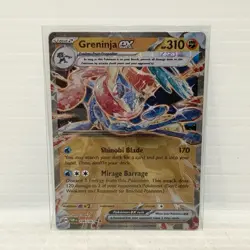 Greninja ex 106/167 [Metal] - Pokemon Scarlet & Violet—Twilight Masquerade - NM - Image 1