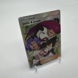 Pokemon TCG: Jesse & James 68/68 Hidden Fates Full Art Trainer NM - Image 3