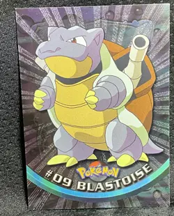 💎 Blastoise #09 – 2000 Topps Chrome Pokemon – VINTAGE SHINE! 💎 - Image 1