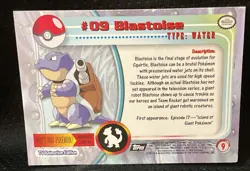 💎 Blastoise #09 – 2000 Topps Chrome Pokemon – VINTAGE SHINE! 💎 - Image 3