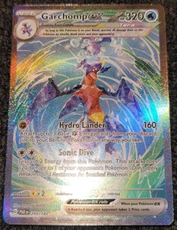 Garchomp EX 245 Paradox Rift Special Illustration Rare Holo Pokemon TCG - Image 1