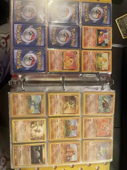 Pokemon TCG Binder Lot Vintage sets Pikachu Charizard Blastoise Squirtle - Image 2