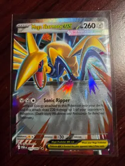 NM Mega Skarmory ex 055/088 Perfect Order Pokemon TCG - Image 1