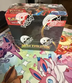 Pokemon TCG ME01 Mega Evolution Enhanced Booster Box Sealed New - Image 1