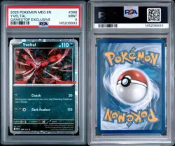 Pokemon TCG Yveltal GameStop Exclusive Promo PSA 9 Mint - Image 3