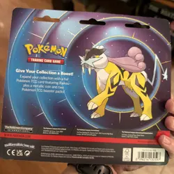 Pokemon TCG Two Pack Blister With Raikou Promo Phantasmal & Mega ev mint - Image 2