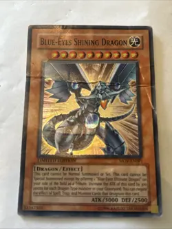 Blue Eye Shining Dragon MOV-EN001 Limited Edition Yugioh Card - Image 1