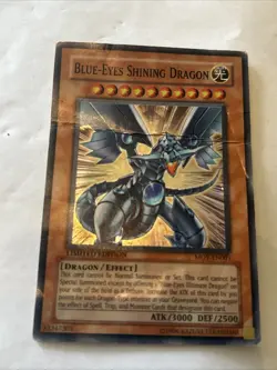 Blue Eye Shining Dragon MOV-EN001 Limited Edition Yugioh Card - Image 3