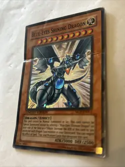 Blue Eye Shining Dragon MOV-EN001 Limited Edition Yugioh Card - Image 5