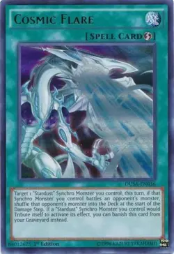 Cosmic Flare - DUSA-EN036 - Ultra Rare - 1st Edition - Lightly Played - Image 1