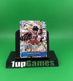 Monkey .D. Luffy OP11-118 One Piece OP11 Fist of Divine Speed Secret Manga Rare - Image 1
