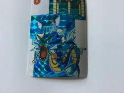 1996 Pokemon Japanese Vending Machine Sticker Card BANDAI Gyarados #13 - Image 3