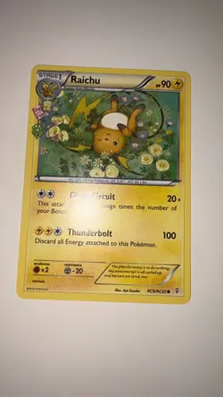Pokemon Card Raichu RC9/RC32 Generations Radiant Collection Non Holo NM - Image 1
