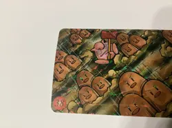 1996 Japanese Vending Pokemon Sticker Card #38 Ditto PRIZM holo - Image 2