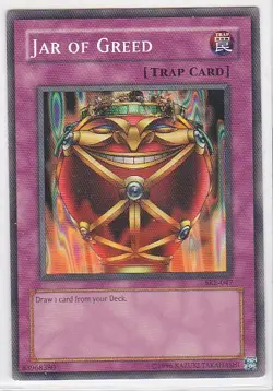 JP) Yugioh - Konami - Yu-Gi-Uh! - Jar of Greed - SKE-047 - Trading Card - Image 1