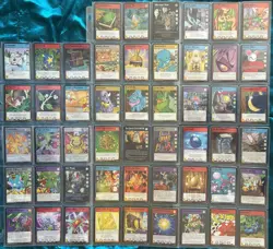 Neopets TCG 2003 Base Set WOTC Lot – 219 Cards – 98 Unique Neopets Base Set - Image 1