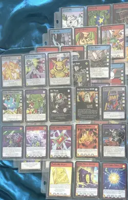 Neopets TCG 2003 Base Set WOTC Lot – 219 Cards – 98 Unique Neopets Base Set - Image 2