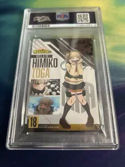 2024 My Hero Academia Himko Toga JPN Wafer Card Special PSA 10 - Image 2