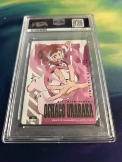2024 My Hero Academia Ochaco Uraraka JPN Wafer Card Special PSA 10 - Image 2