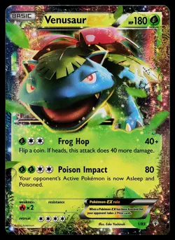 Pokemon Card - Venusaur EX Generations 1/83 Ultra Rare - Image 1