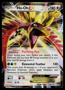 Pokemon Card - Ho-Oh EX Holo XY - BREAKpoint 92/122 Ultra Rare - Image 1