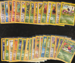 Pokemon 100% COMPLETE Jungle Common & Uncommon 32-64/64 Card Set - Image 1