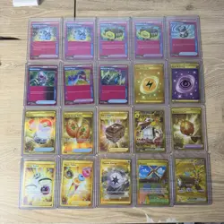 Pokemon TCG 20 Card Lot Golds And Ace Specs Super Rare 3 Gold Star - Image 1