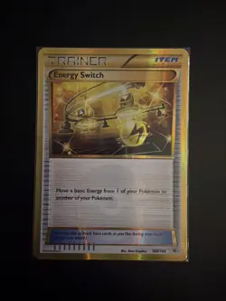 Energy Switch 109/108 - SECRET RARE - Pokemon Roaring Skies XY Card - Image 4